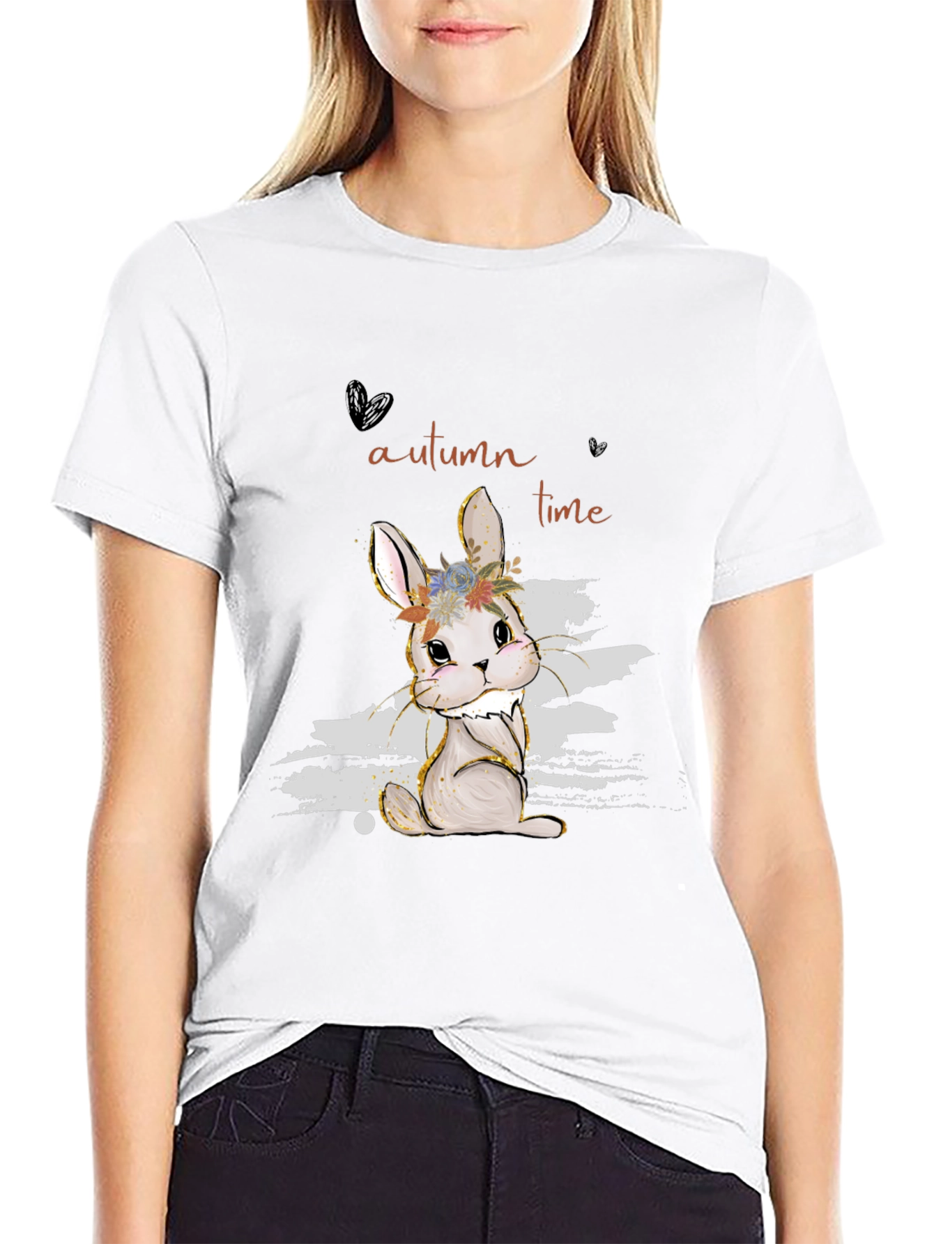 Autumn Time Rabbit T-Shirt