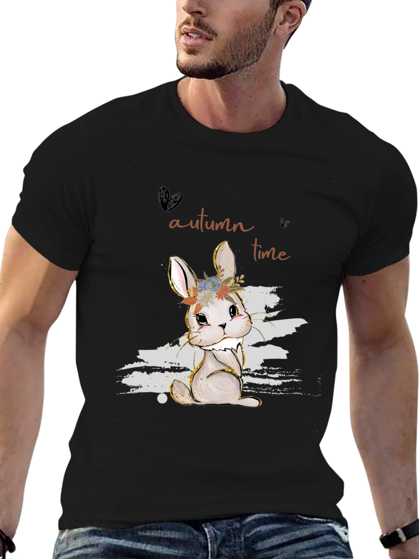 Autumn Time Rabbit T-Shirt