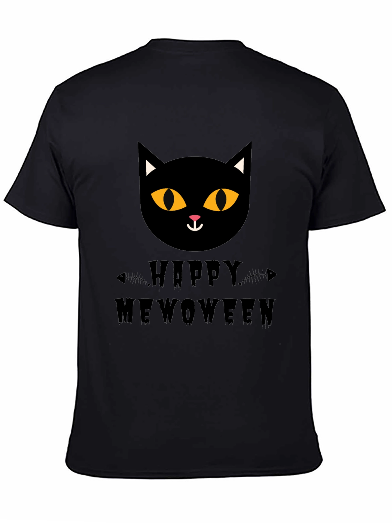 Happy Meowoween Cat T-Shirt