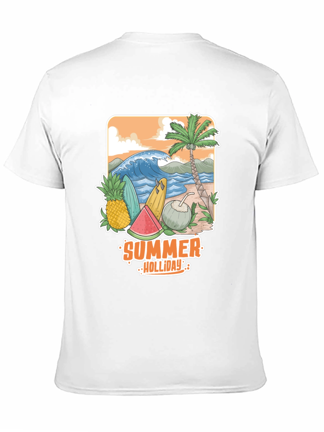 Summer Holiday Graphic Tee - Beach Vibes