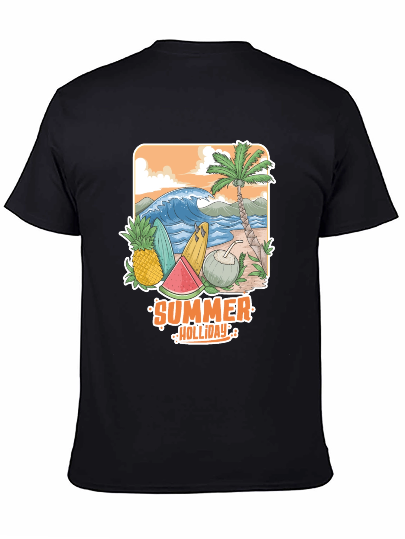 Summer Holiday Graphic Tee - Beach Vibes