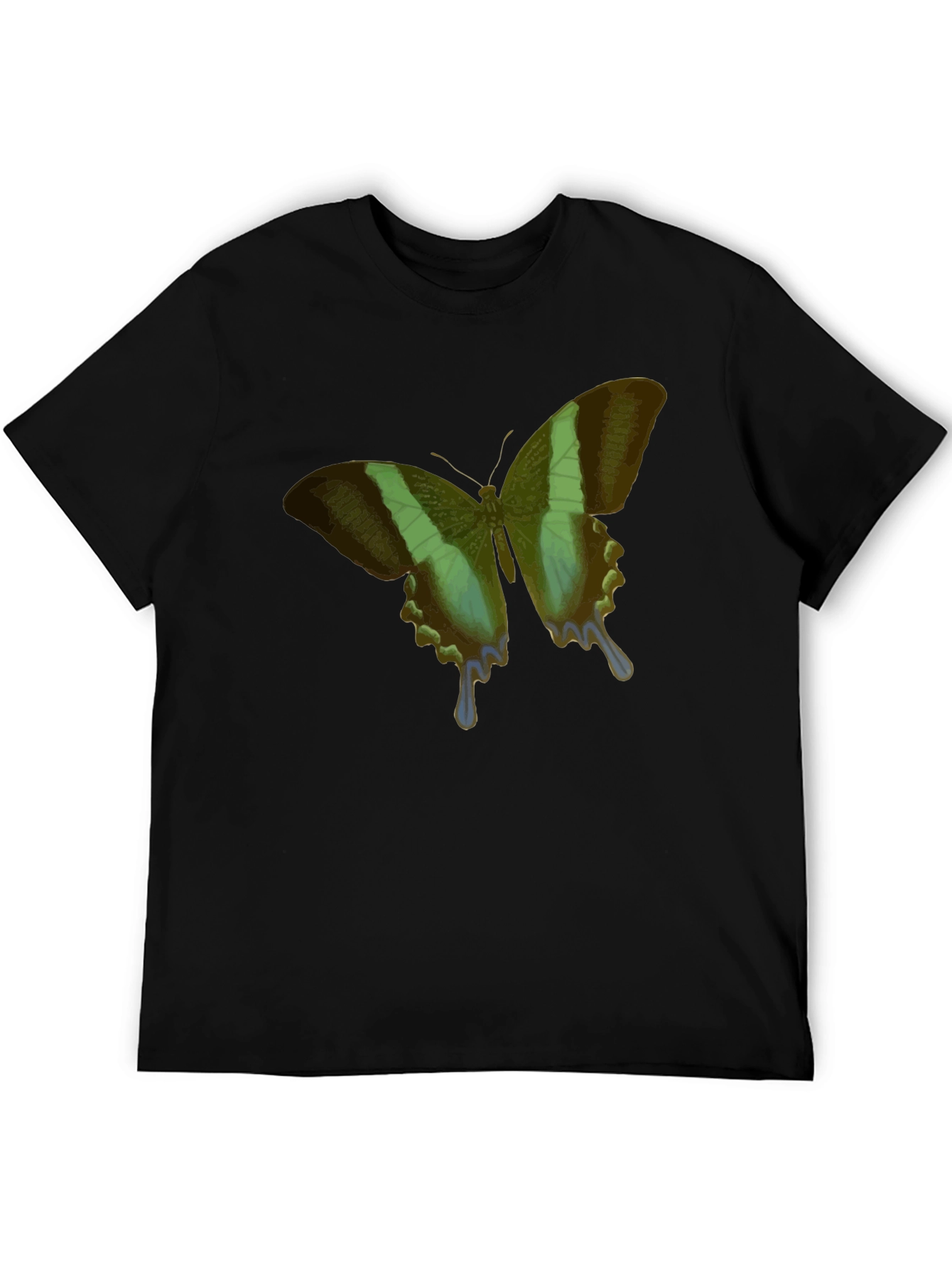 Butterfly Graphic Black T-Shirt