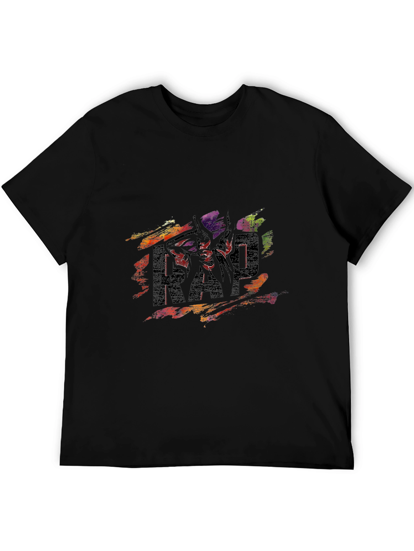 Retro Rad Graphic Black T-Shirt