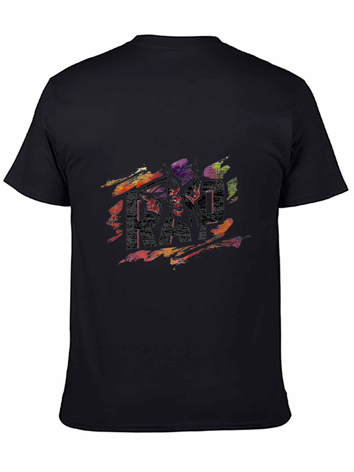 Retro Rad Graphic Black T-Shirt
