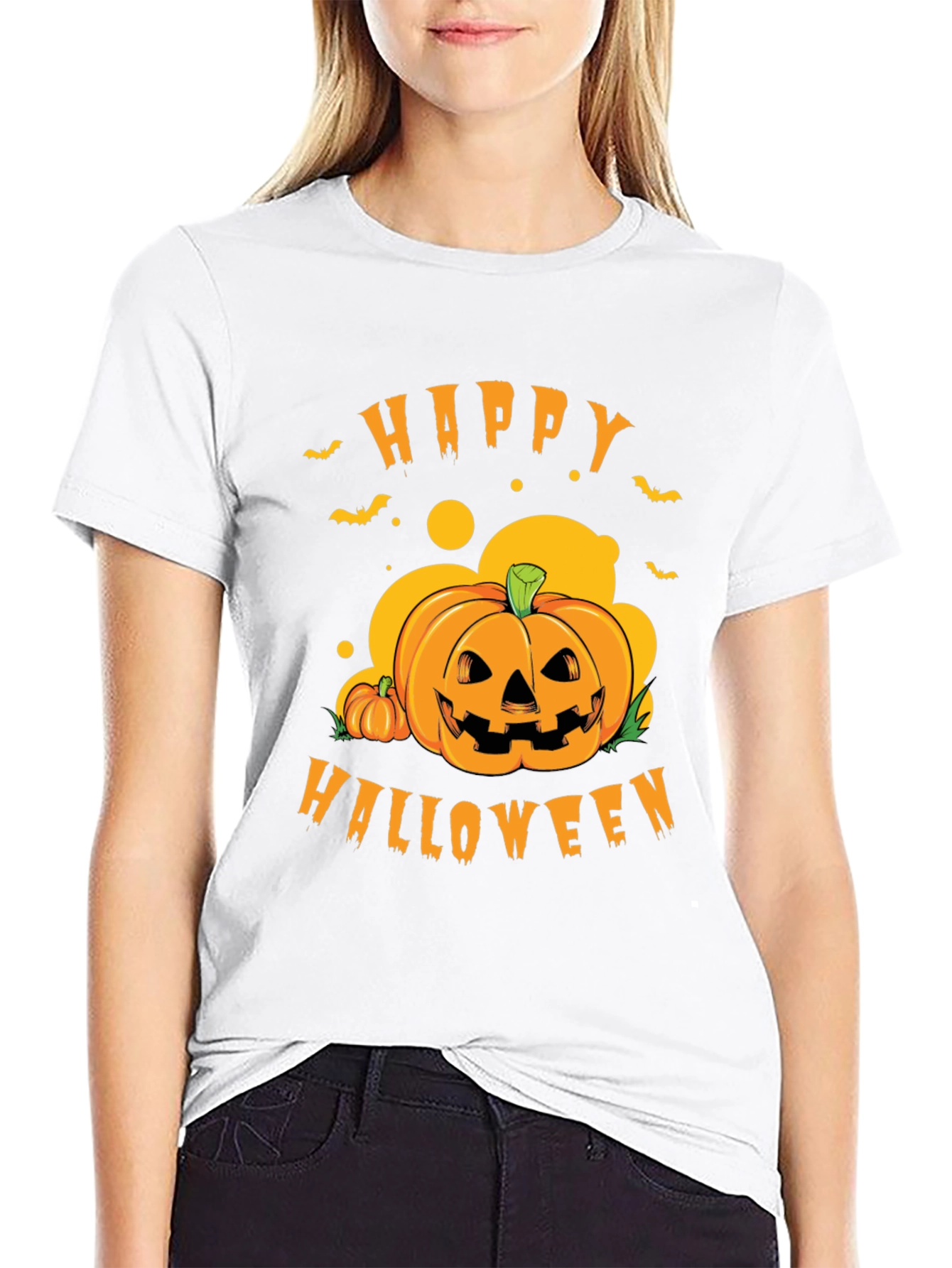 Happy Halloween Pumpkin Tee