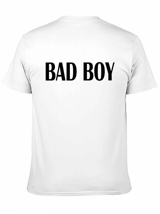 Mens Bad Boy Graphic Print T-Shirt - Bold Casual Wear