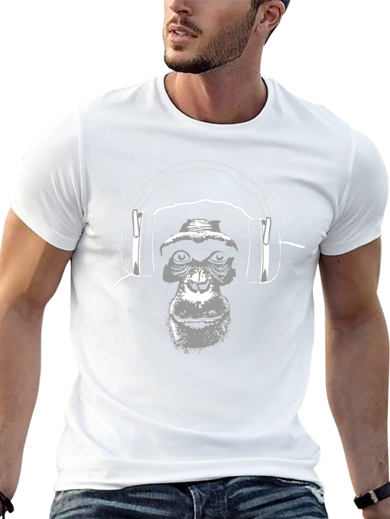 Cool Ape DJ Black T-Shirt