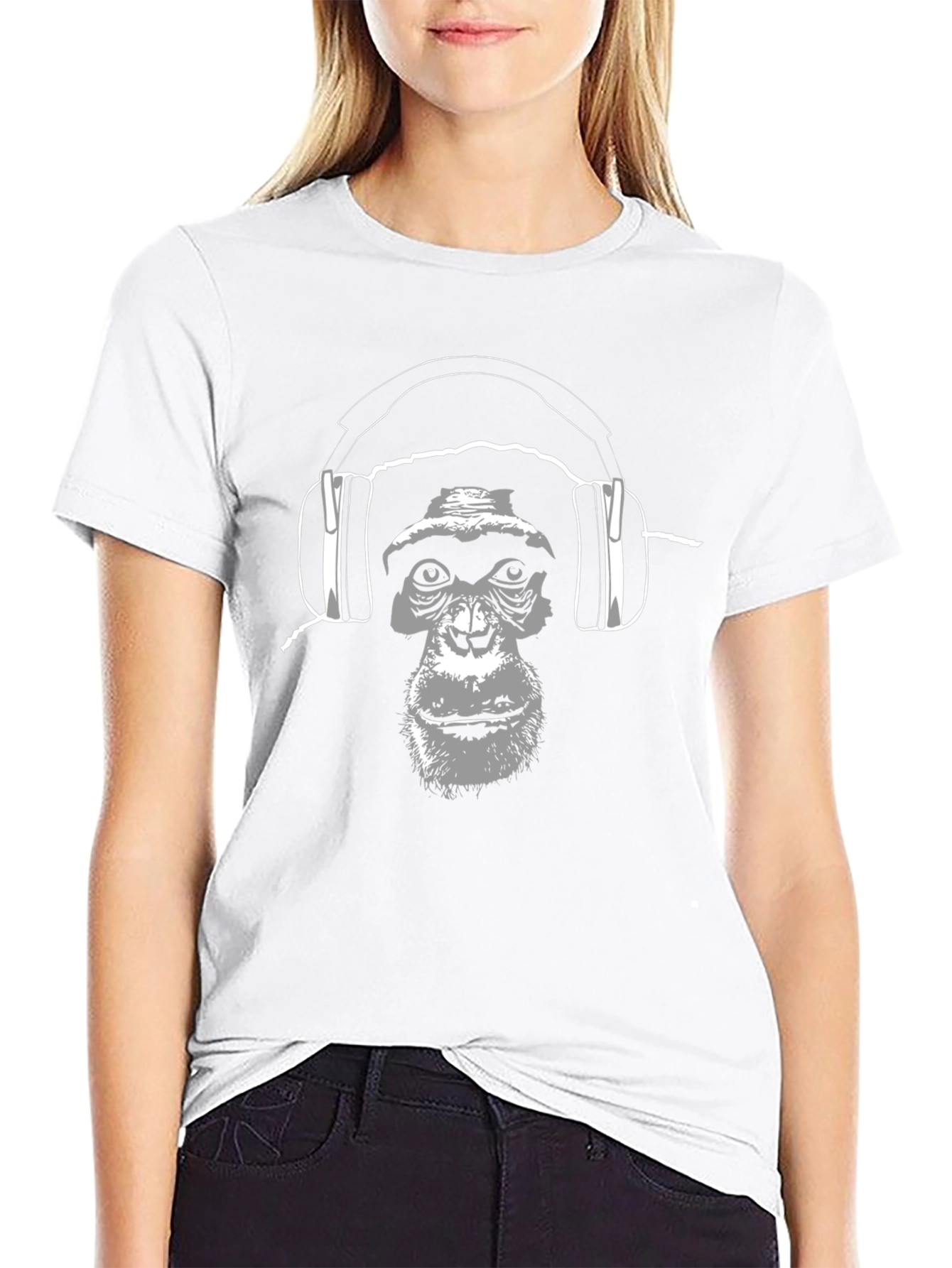 Cool Ape DJ Black T-Shirt