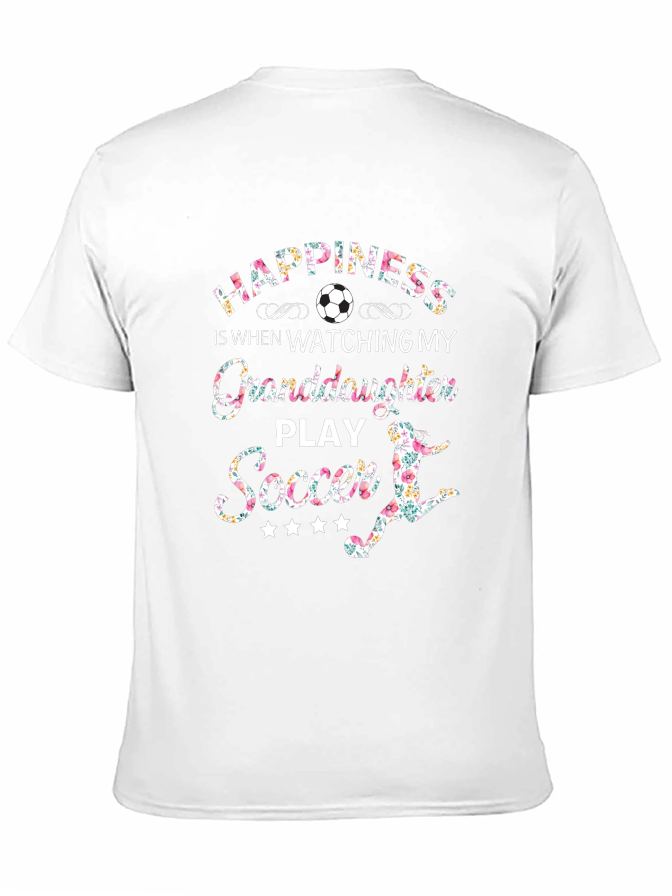Happiness Granddaughter Soccer T-Shirt