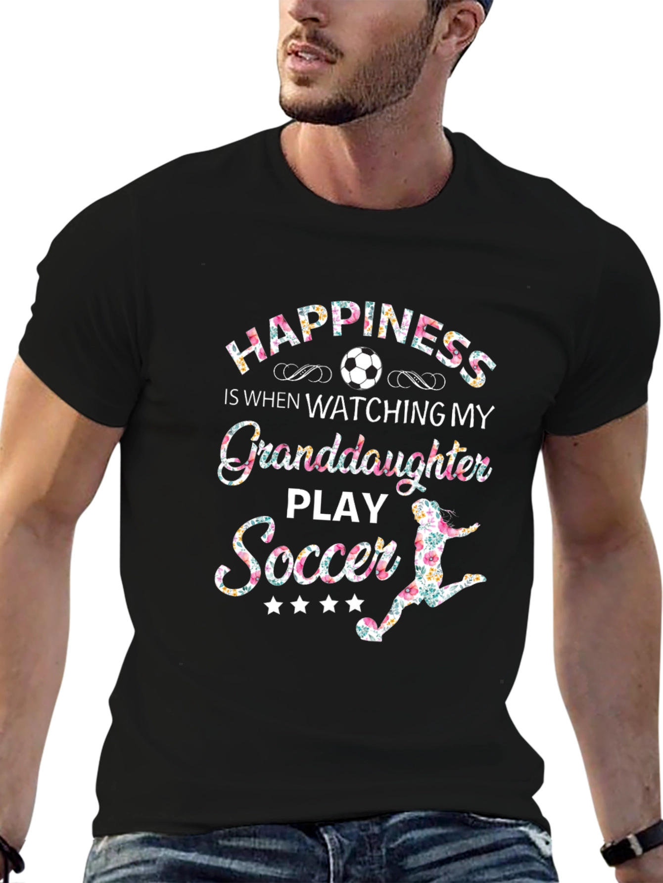 Happiness Granddaughter Soccer T-Shirt