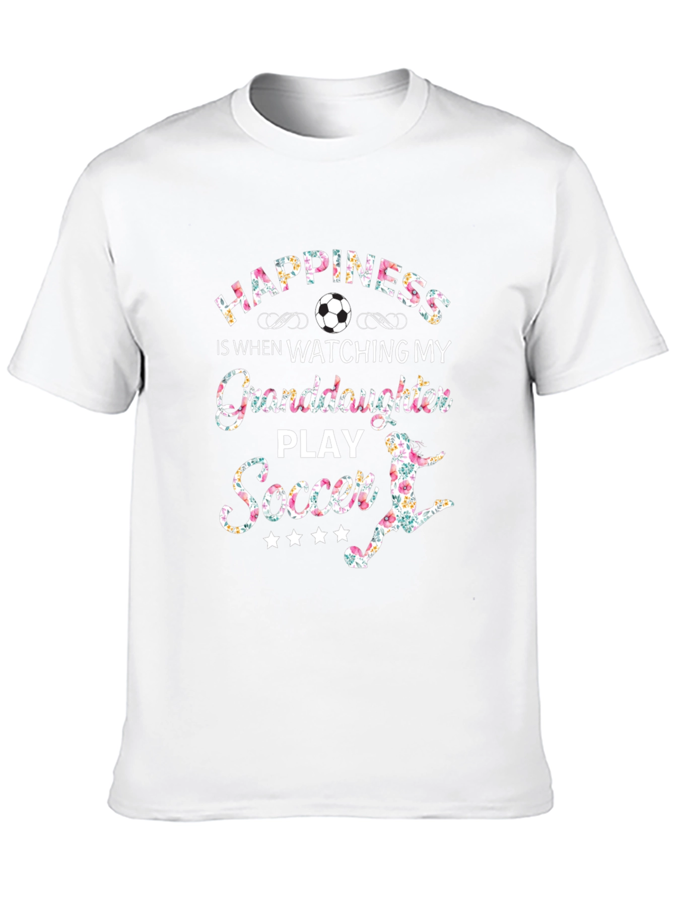 Happiness Granddaughter Soccer T-Shirt