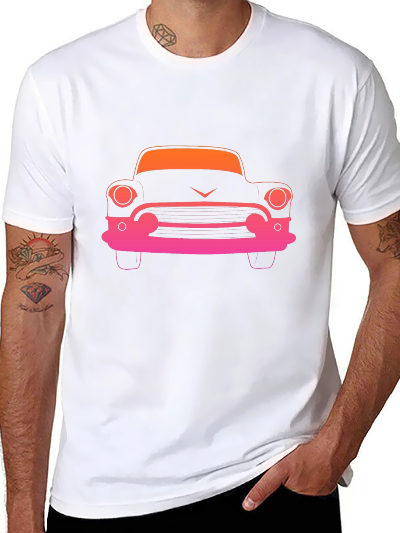 Classic Car Graphic T-Shirt