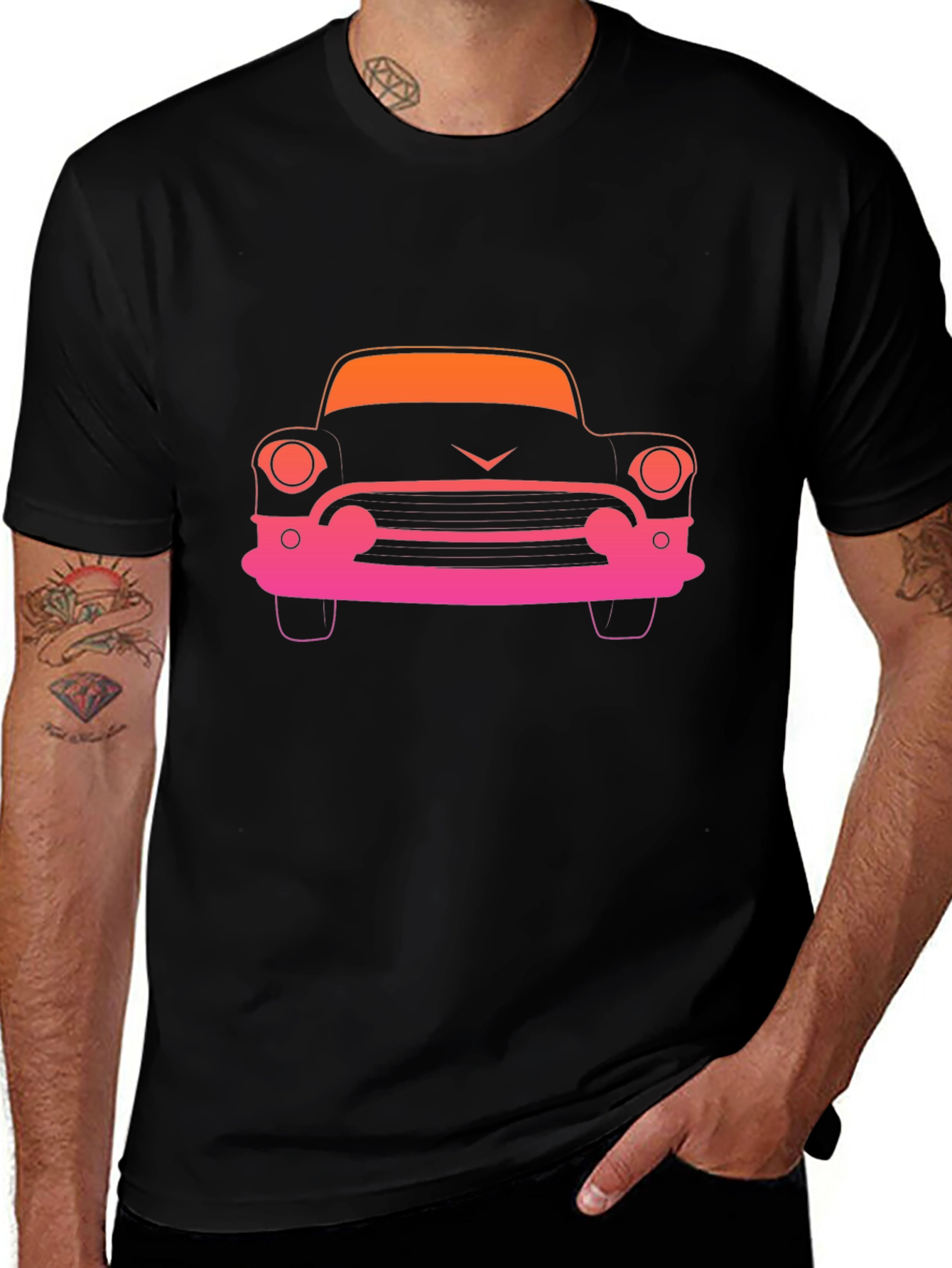 Classic Car Graphic T-Shirt