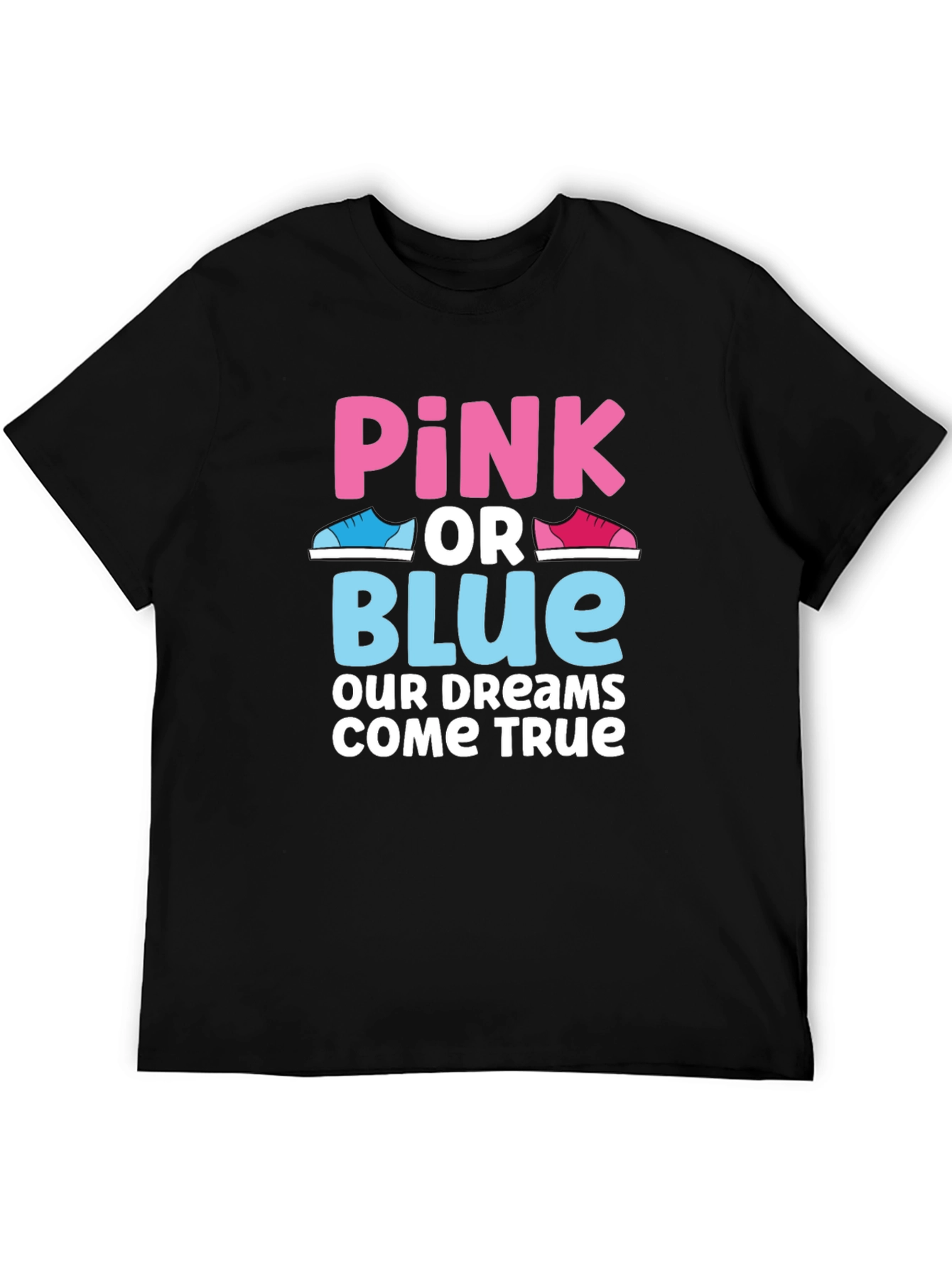 Pink or Blue Gender Reveal T-Shirt