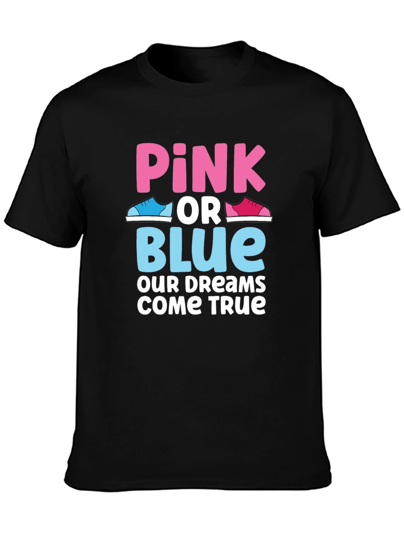 Pink or Blue Gender Reveal T-Shirt