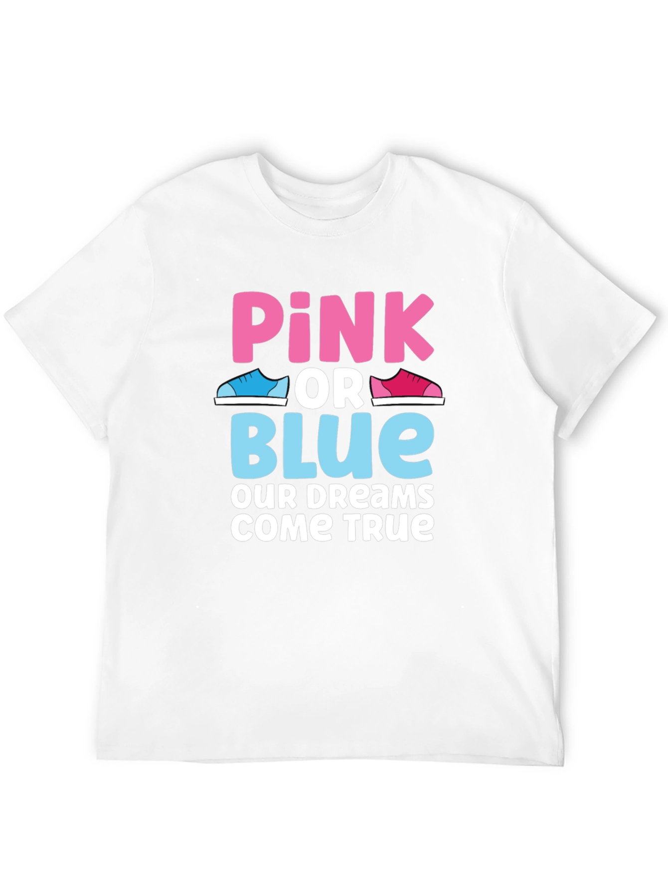 Pink or Blue Gender Reveal T-Shirt