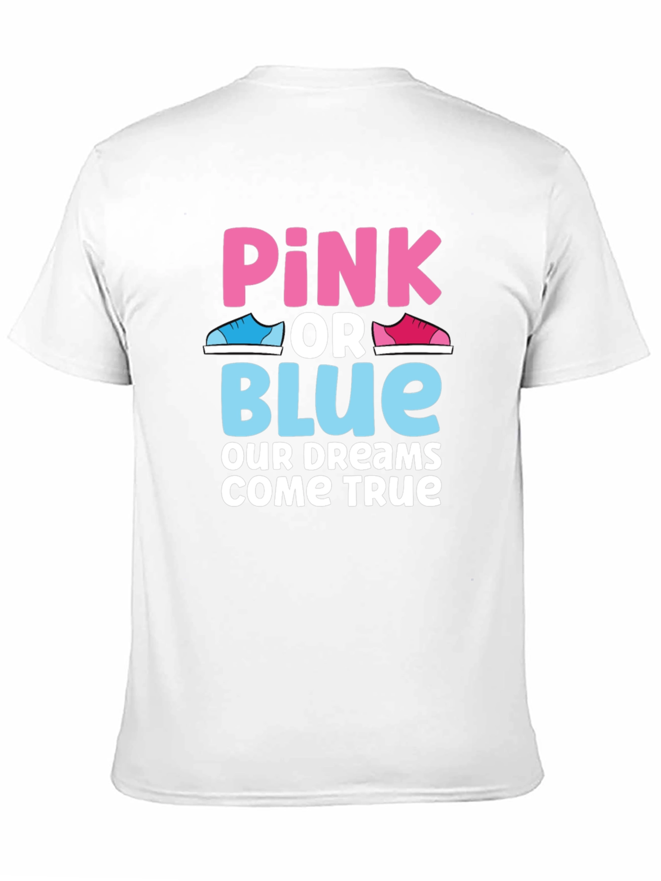 Pink or Blue Gender Reveal T-Shirt
