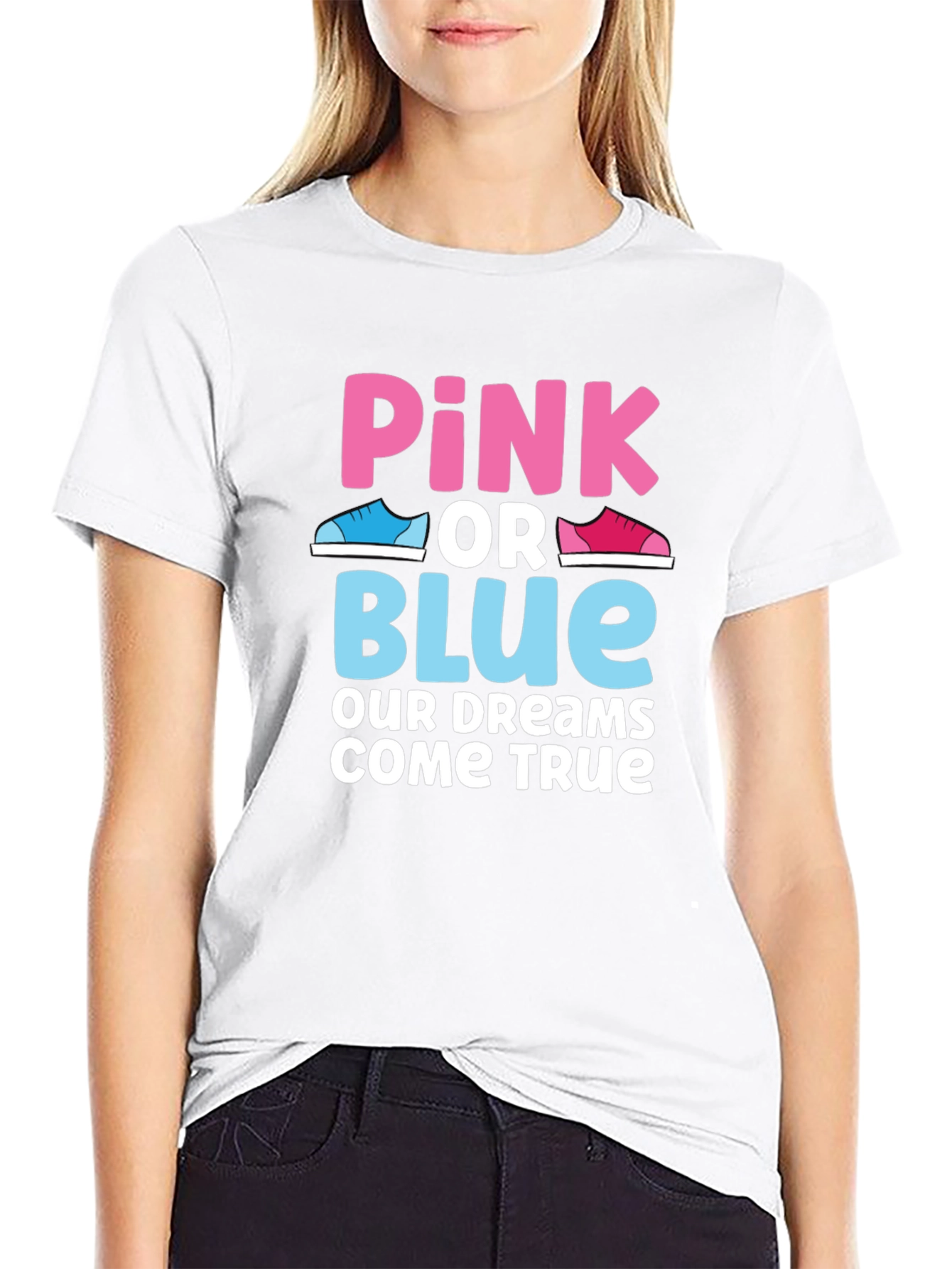 Pink or Blue Gender Reveal T-Shirt