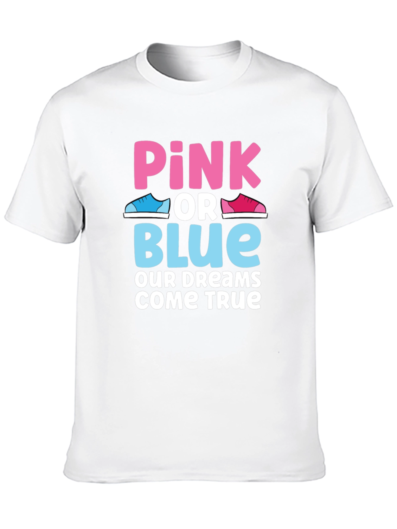 Pink or Blue Gender Reveal T-Shirt