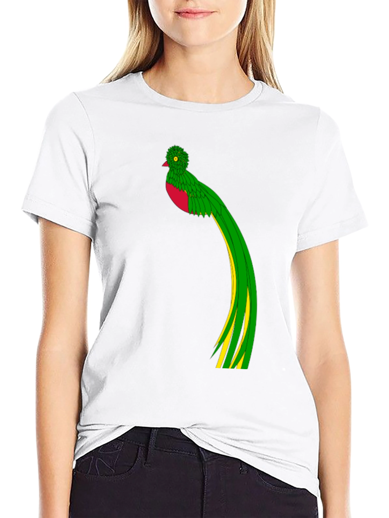 Quetzal Bird Graphic Tee - Stylish Unisex T-Shirt