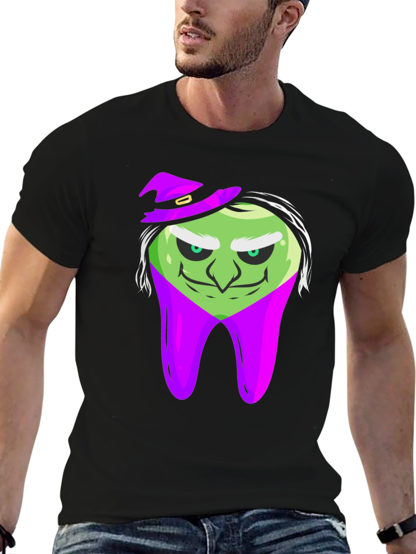 Witch Tooth Black T-Shirt