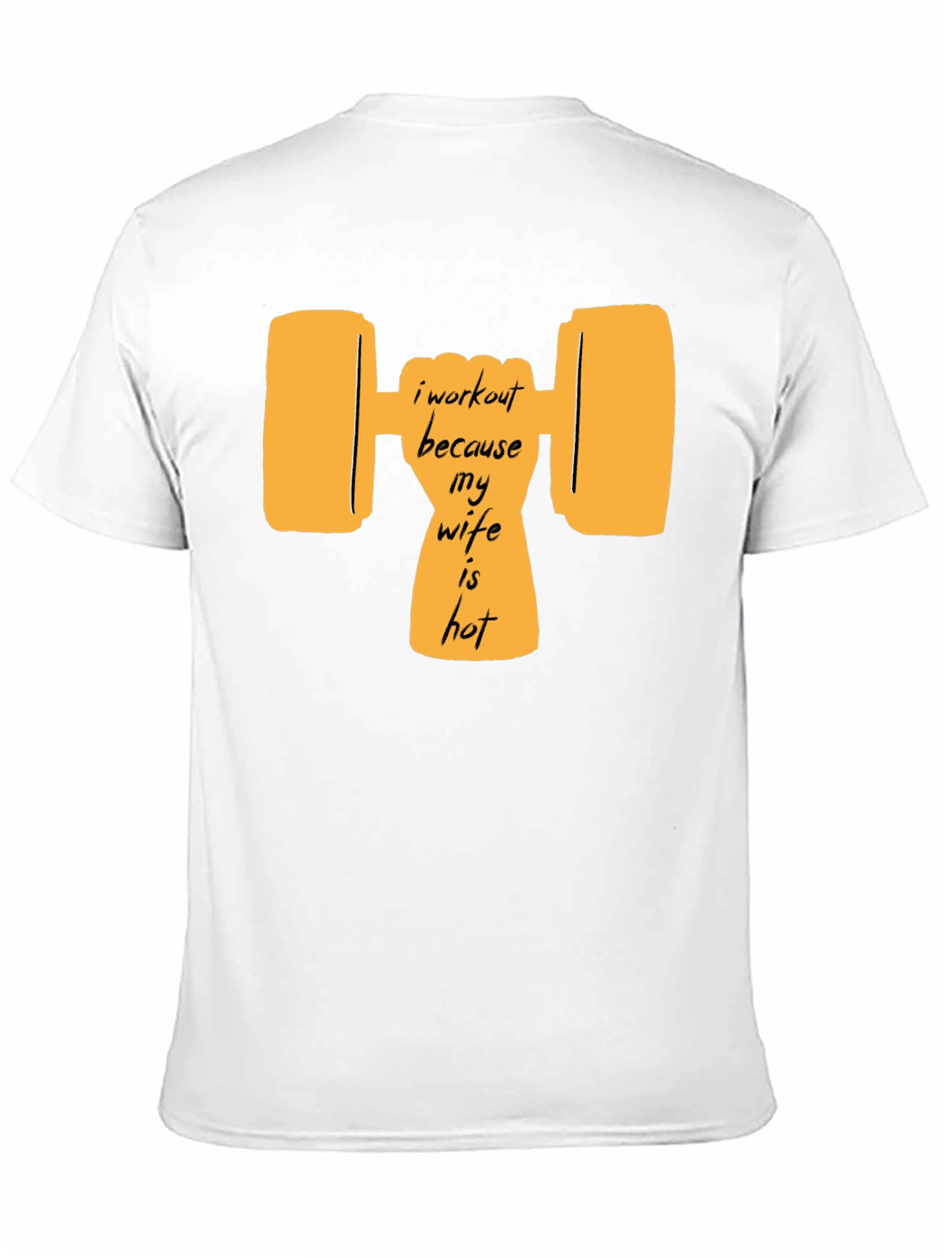 Workout Wife Humor Graphic Tee