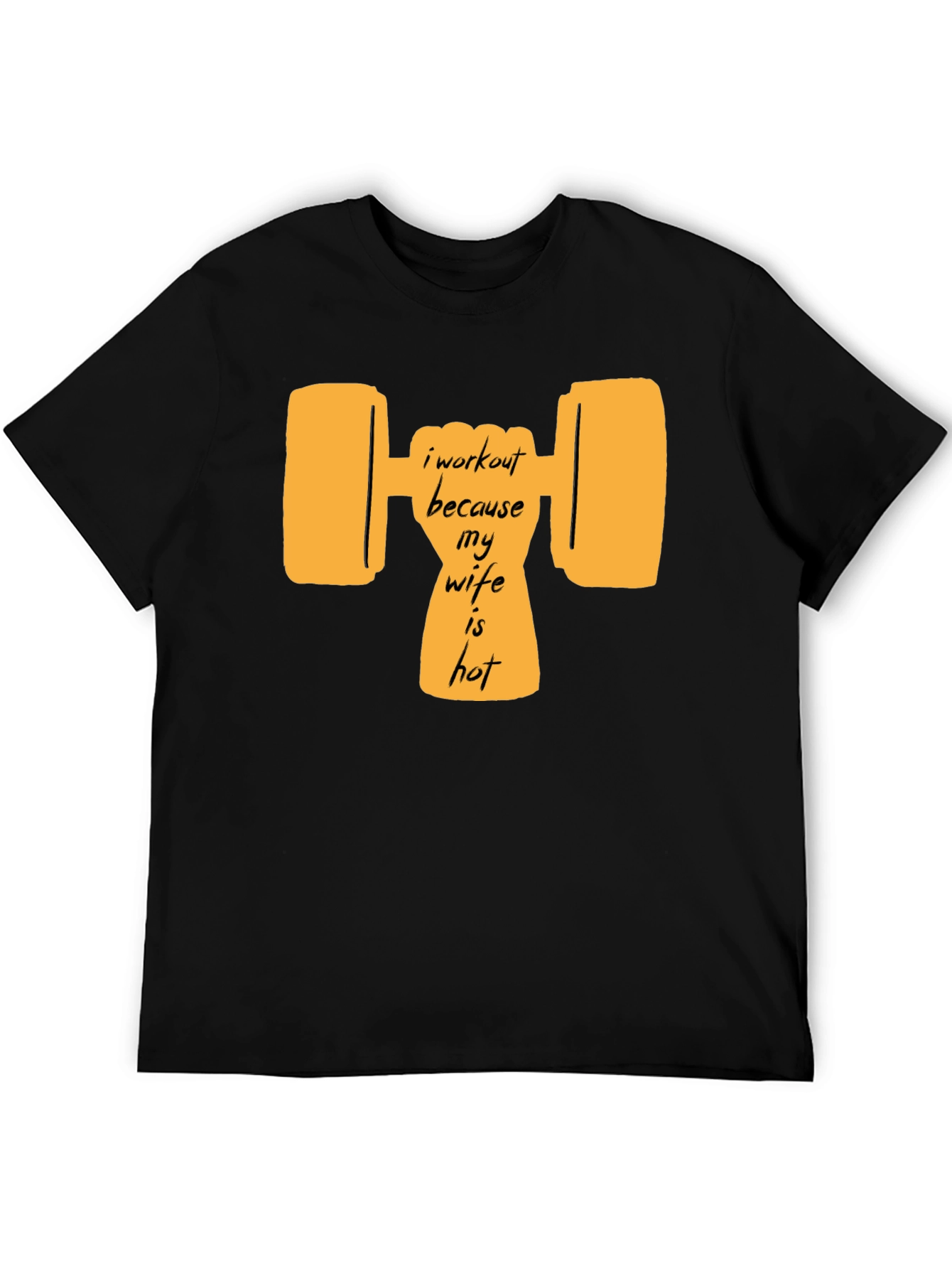 Workout Wife Humor Graphic Tee