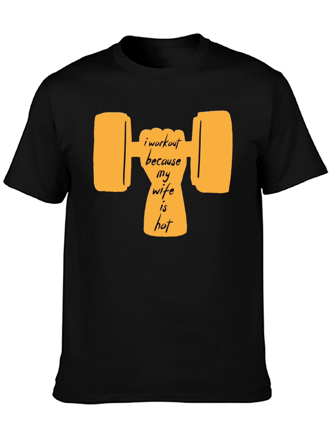 Workout Wife Humor Graphic Tee