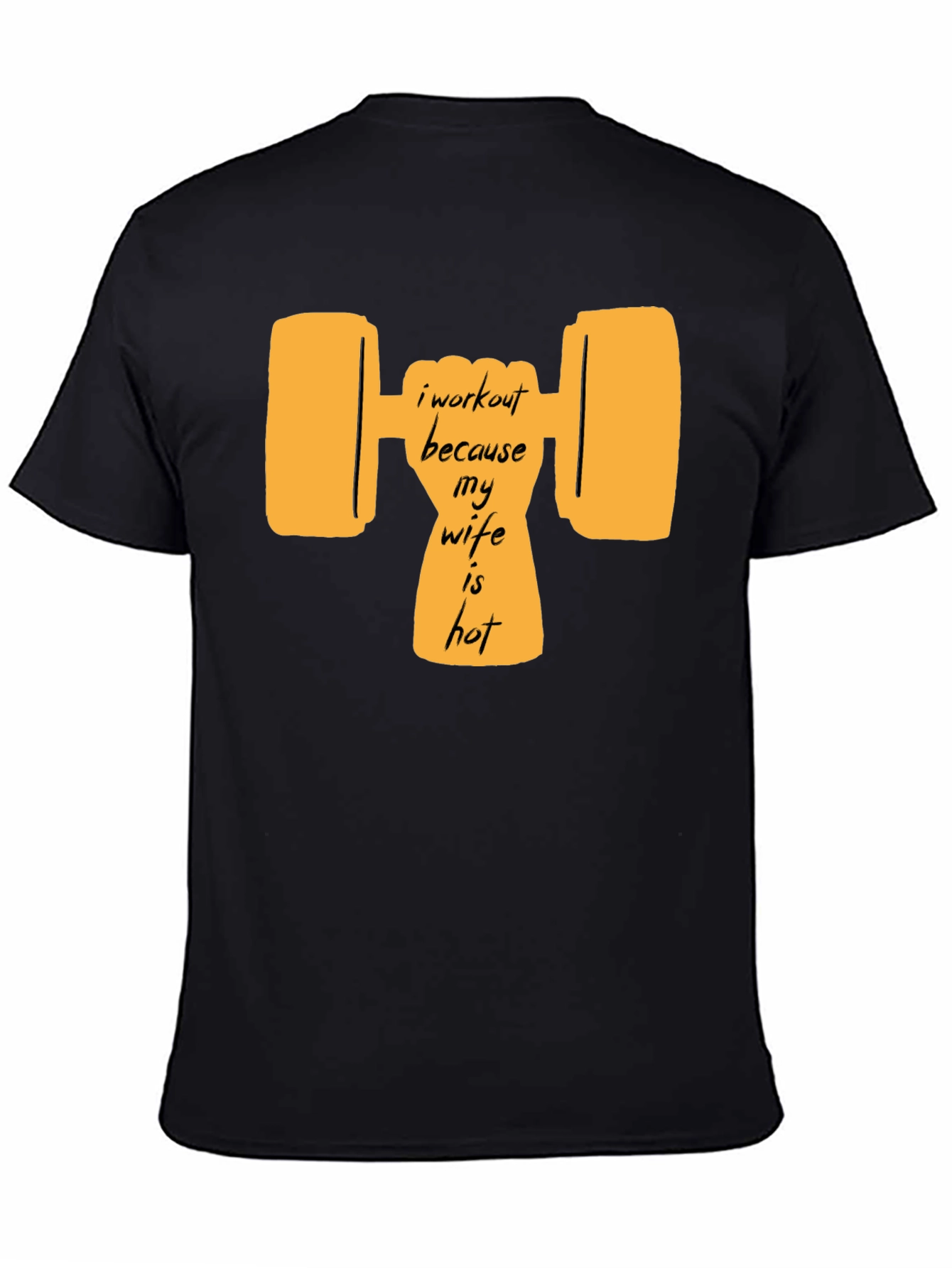 Workout Wife Humor Graphic Tee