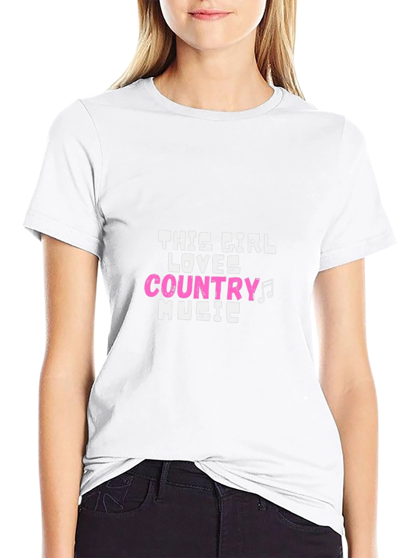 Country Music Lover T-Shirt - Girls Style