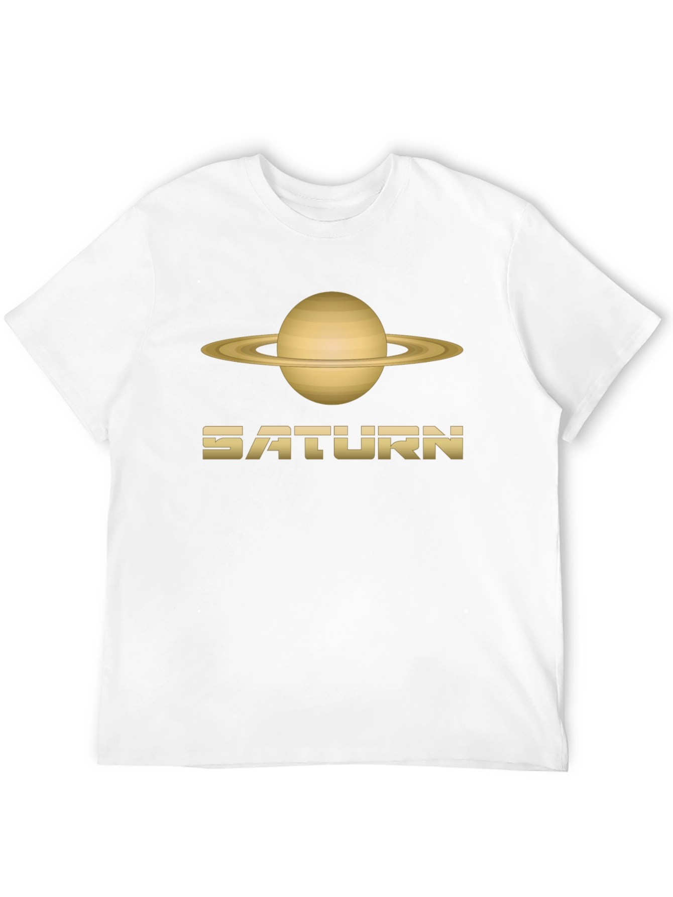 Saturn Graphic T-Shirt - Classic Planet Design