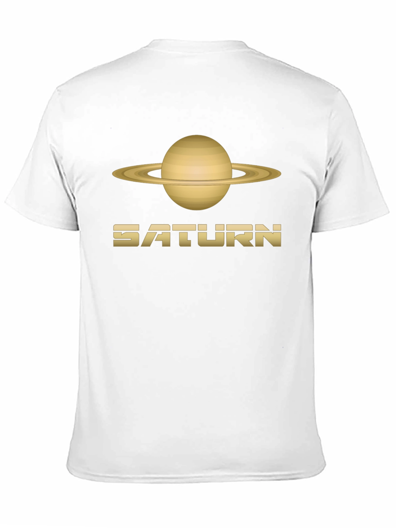 Saturn Graphic T-Shirt - Classic Planet Design