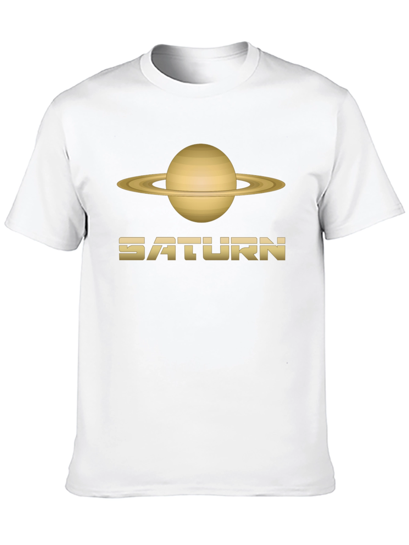 Saturn Graphic T-Shirt - Classic Planet Design