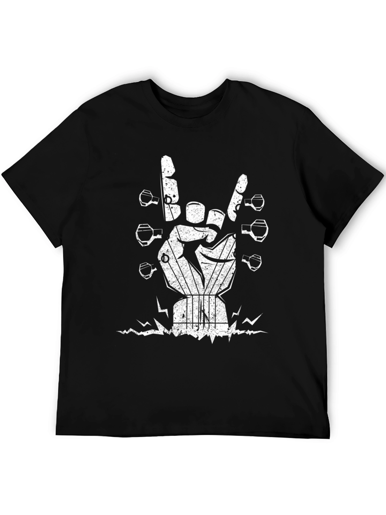 Rock On Guitar T-Shirt - Music Lover Tee