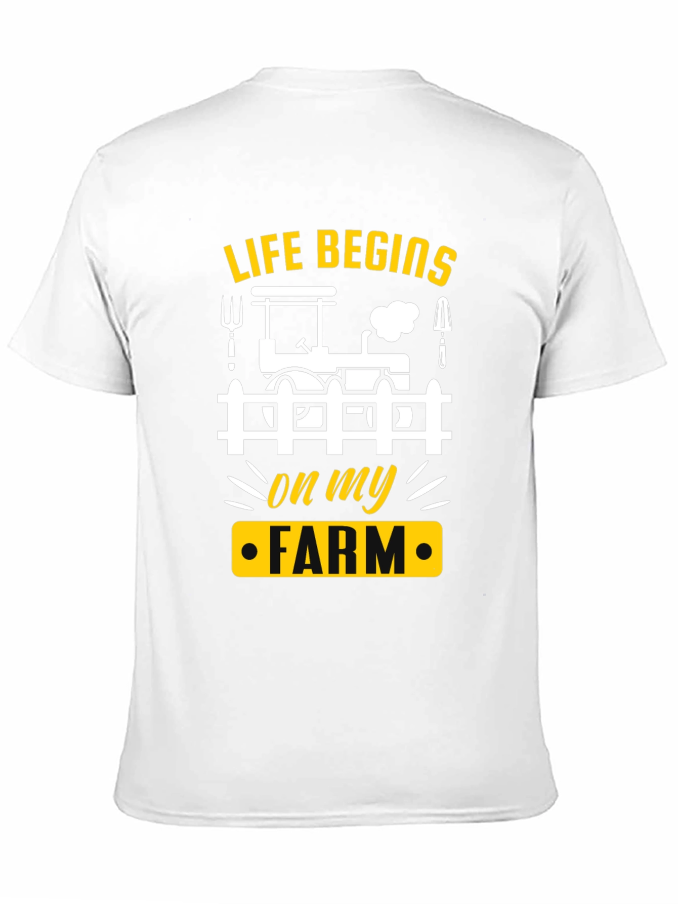 Life Begins On My Farm T-Shirt