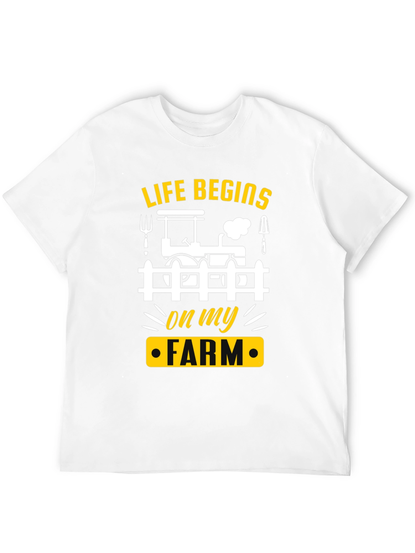 Life Begins On My Farm T-Shirt
