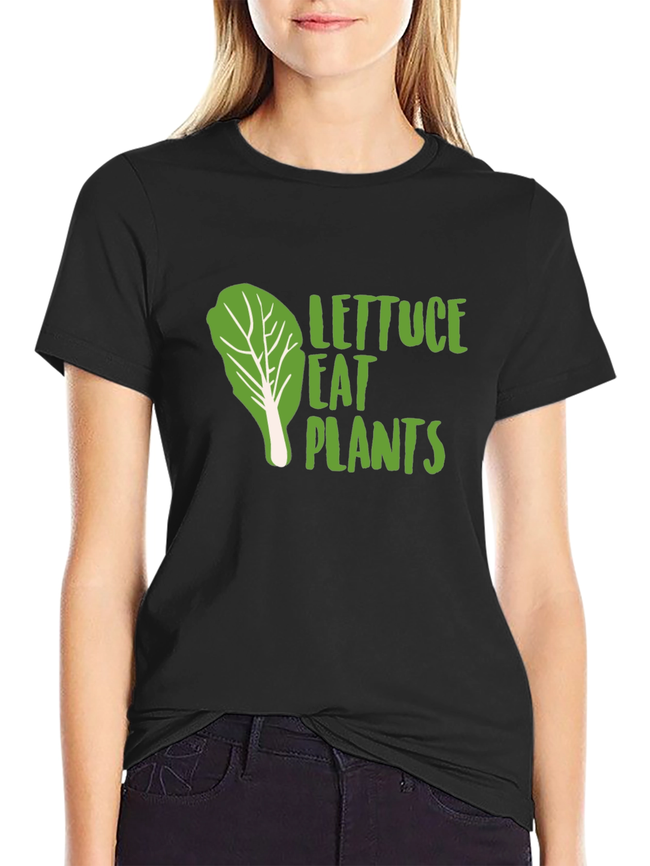 Lettuce Eat Plants T-Shirt - Vegan Graphic Tee