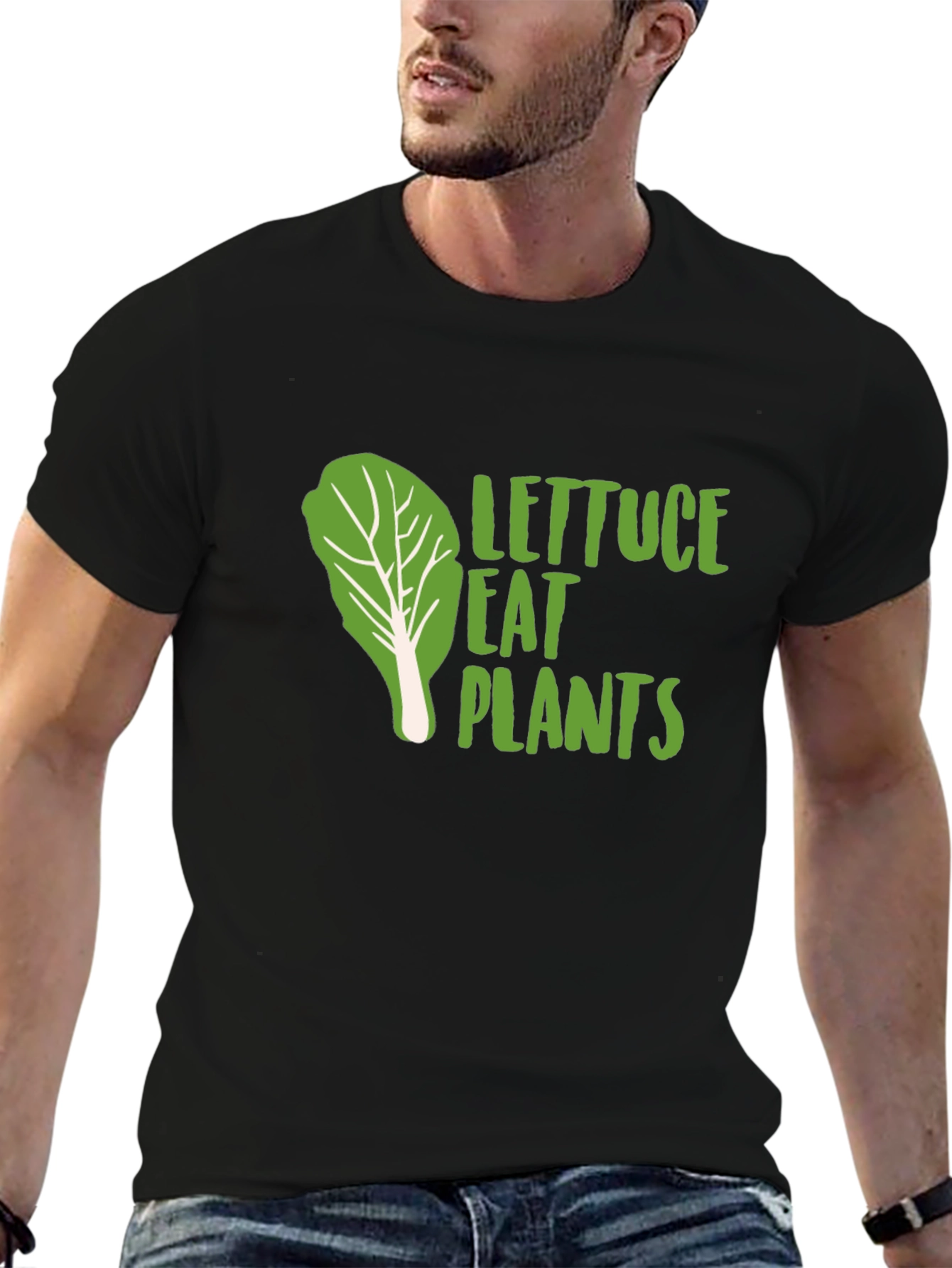 Lettuce Eat Plants T-Shirt - Vegan Graphic Tee