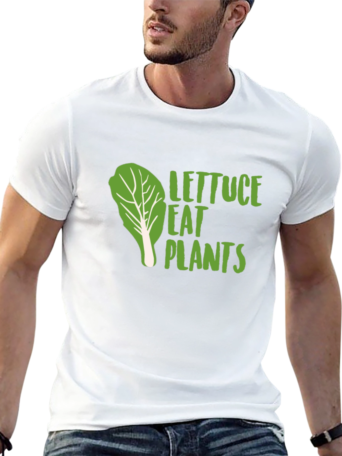 Lettuce Eat Plants T-Shirt - Vegan Graphic Tee