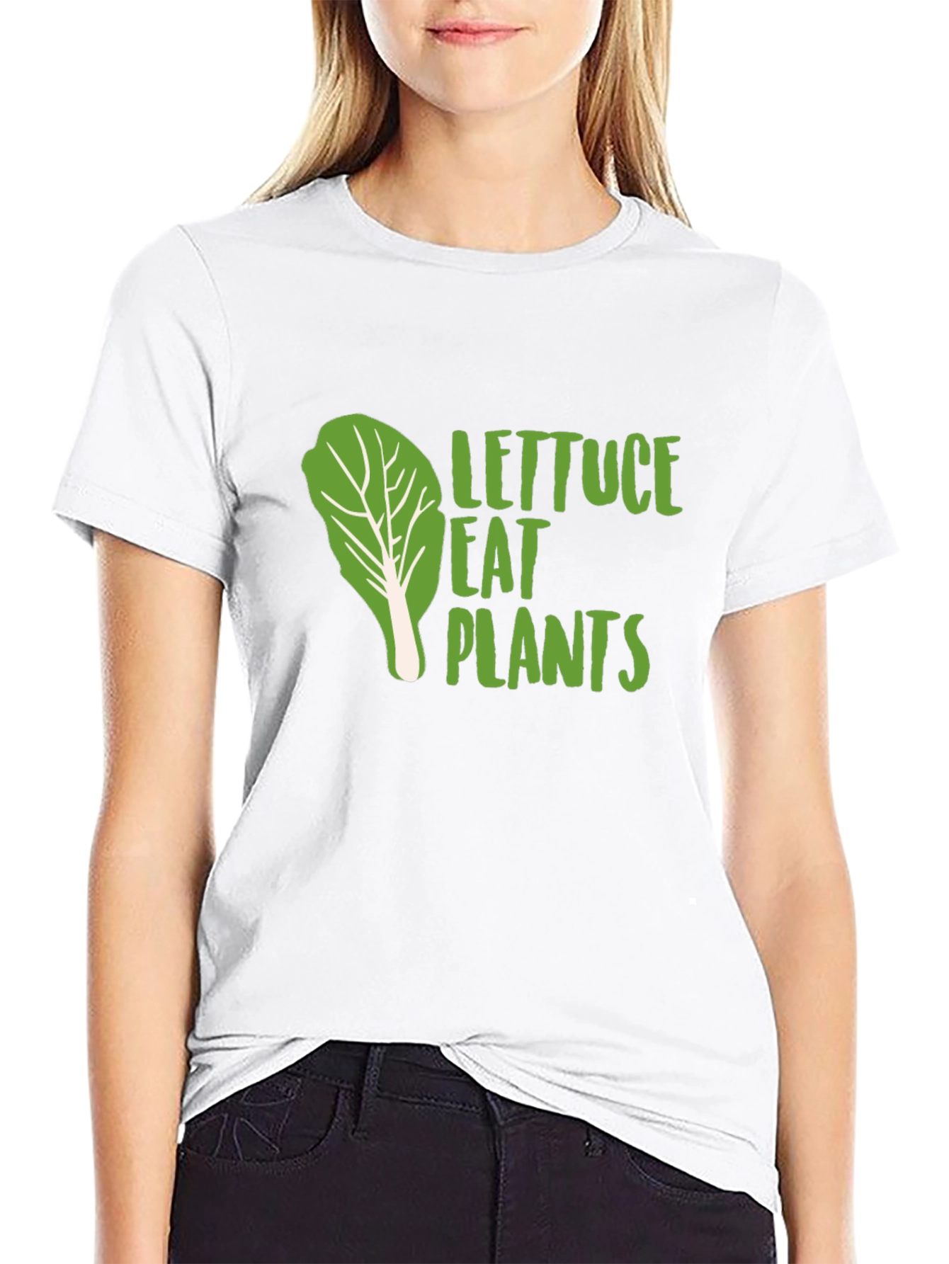Lettuce Eat Plants T-Shirt - Vegan Graphic Tee