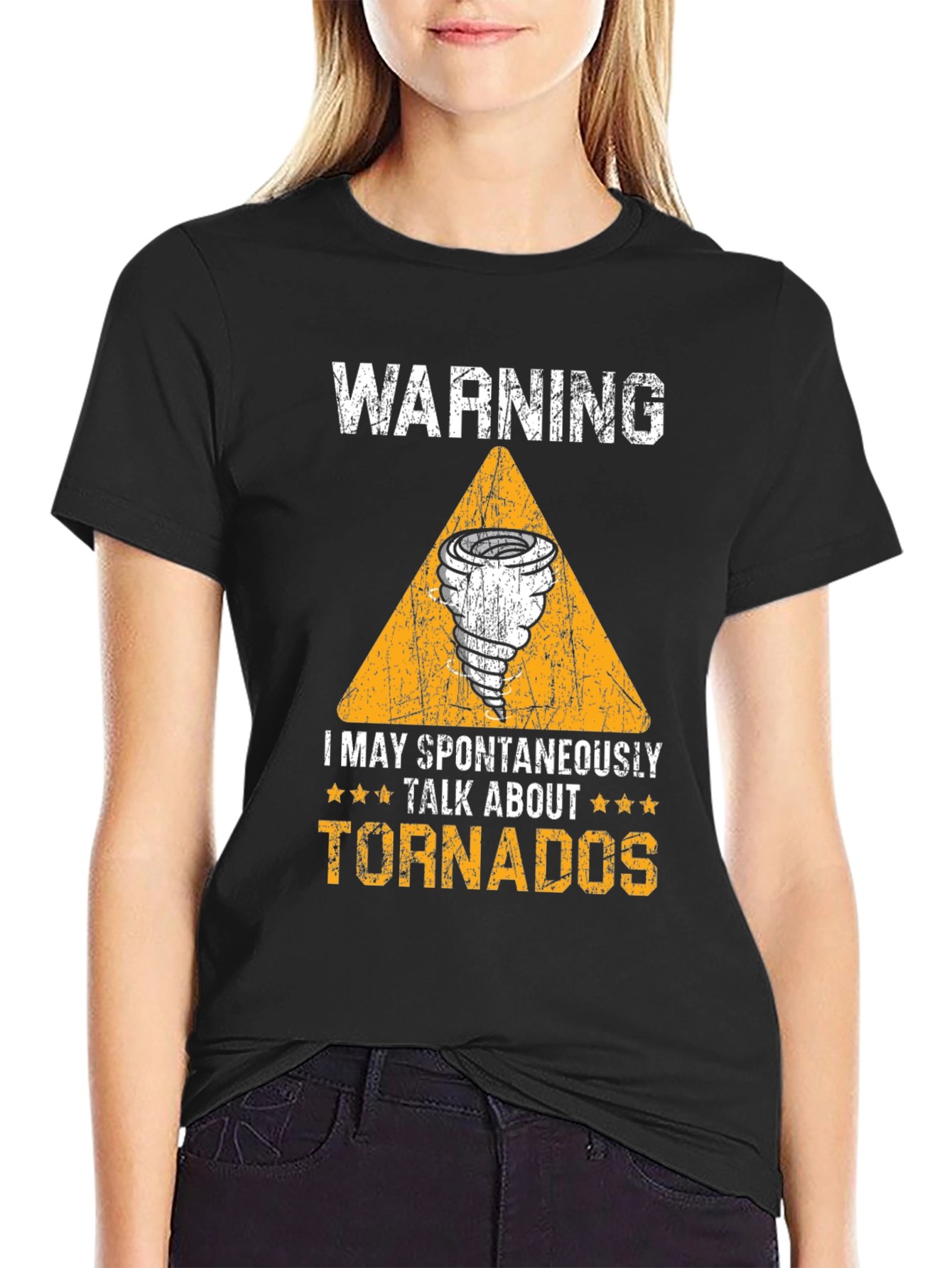 Warning I May Spontaneously Talk About Tornadoes T-Shirt