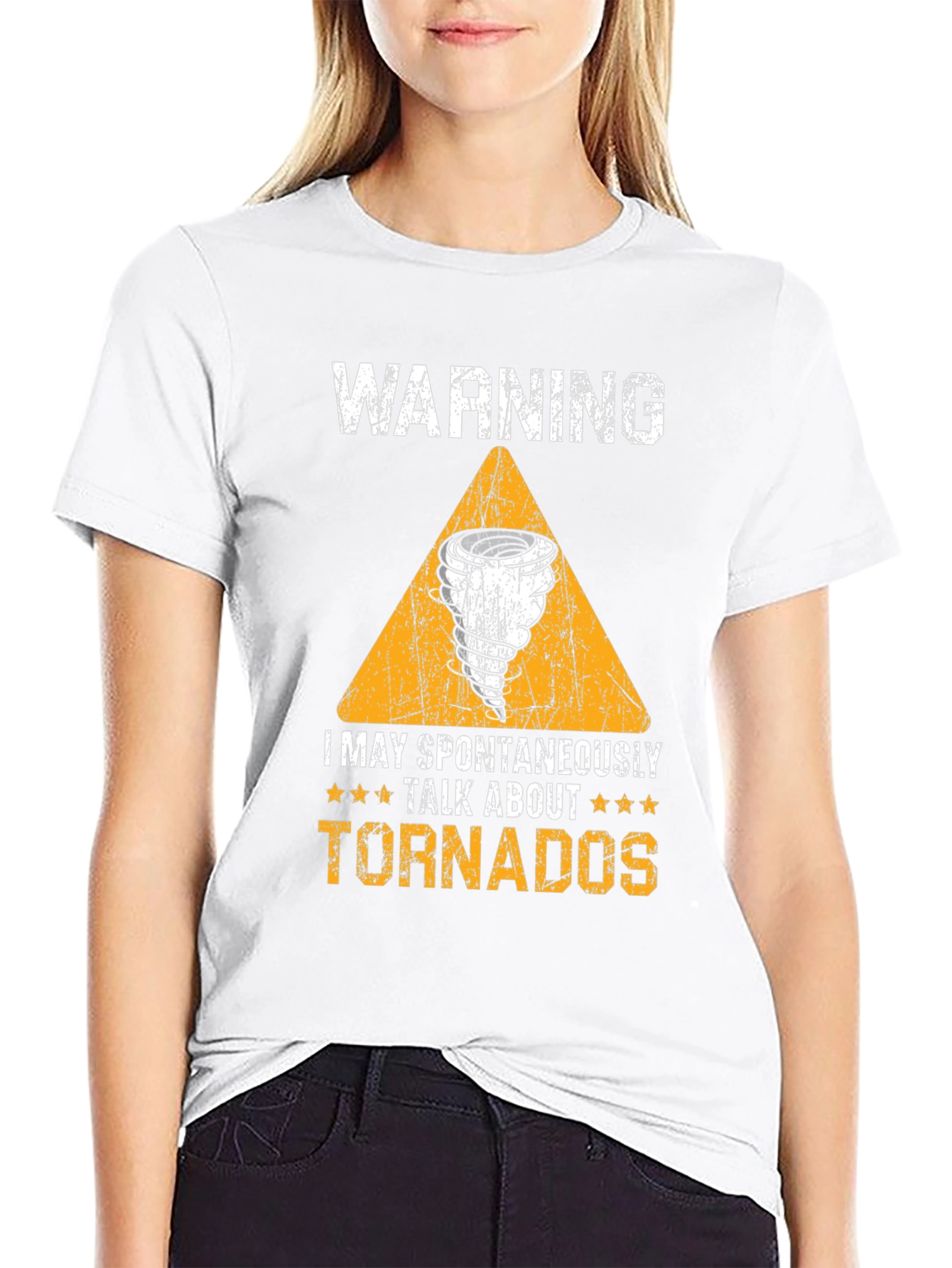 Warning I May Spontaneously Talk About Tornadoes T-Shirt