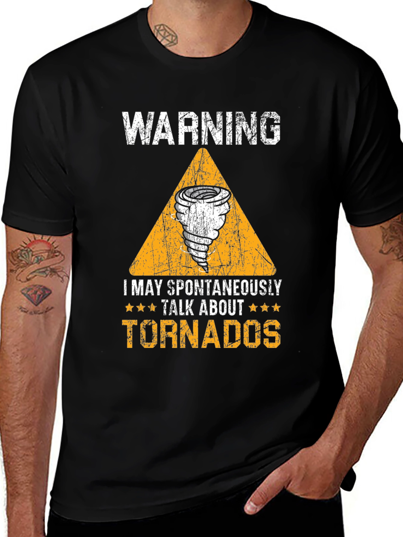 Warning I May Spontaneously Talk About Tornadoes T-Shirt