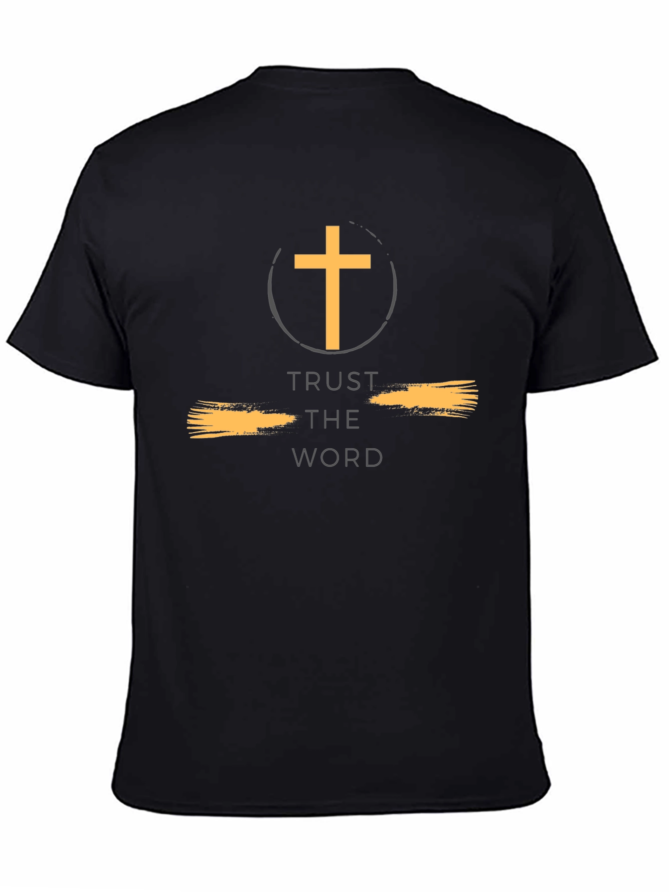 Trust The Word Black T-Shirt