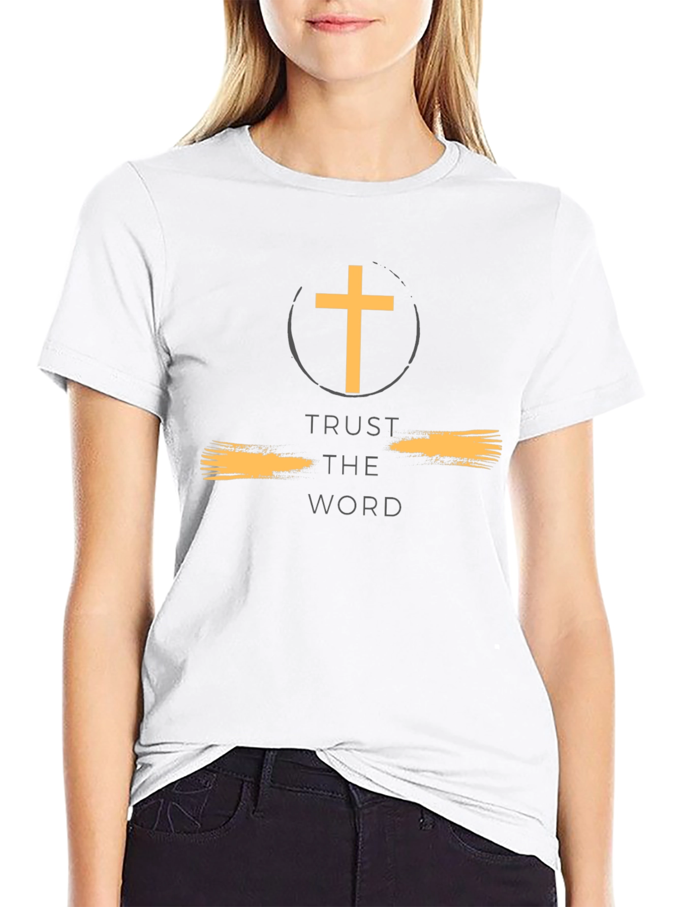 Trust The Word Black T-Shirt