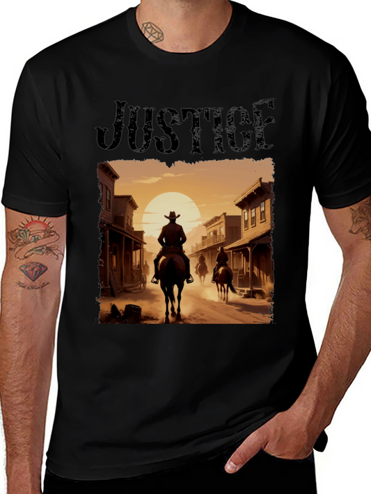 Justice Cowboy T-Shirt