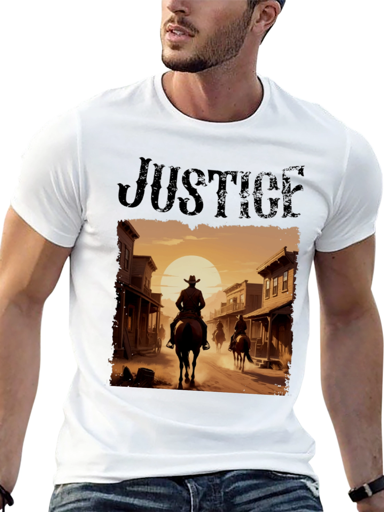 Justice Cowboy T-Shirt