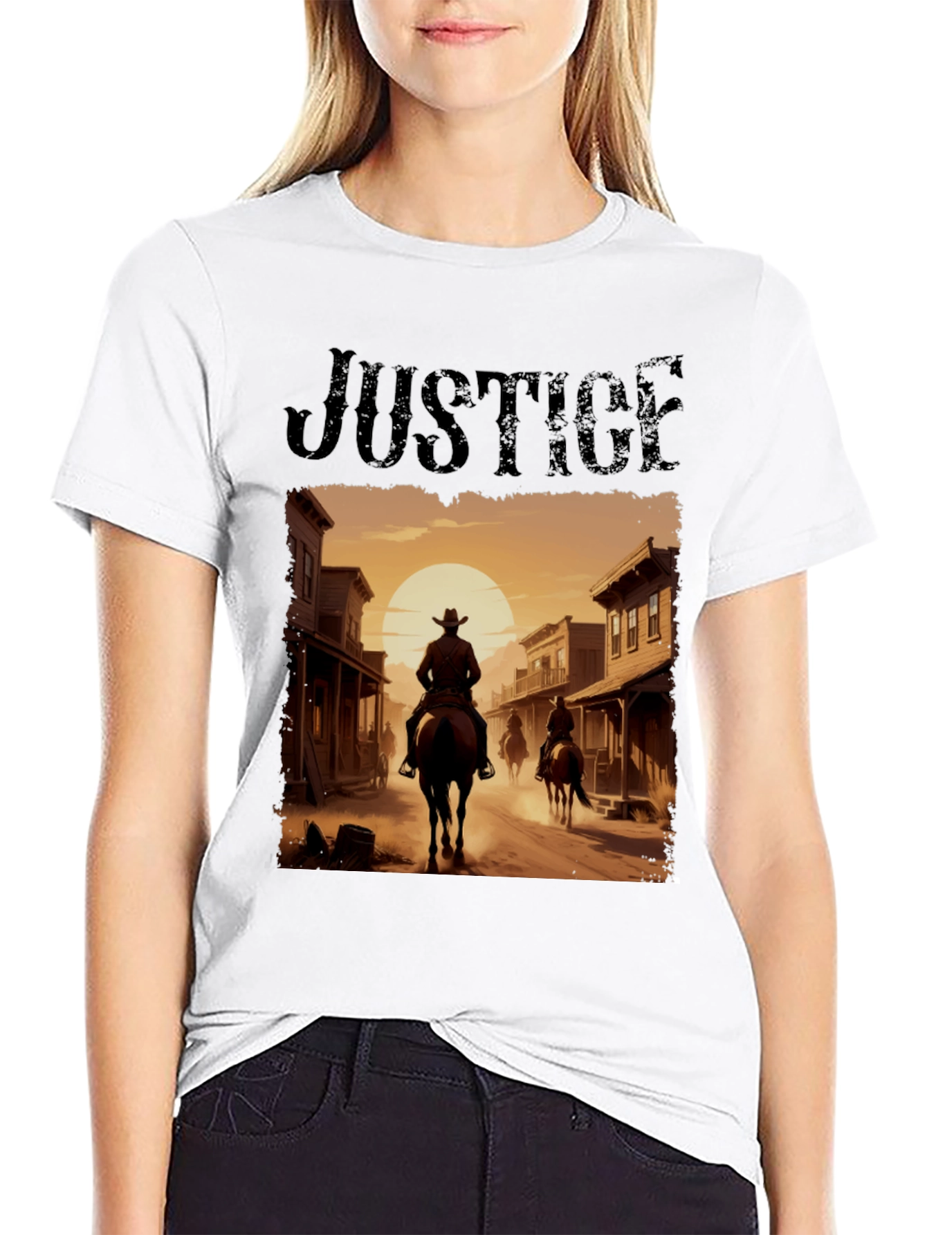 Justice Cowboy T-Shirt