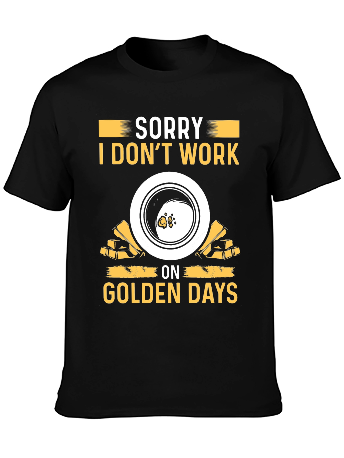 Funny Golden Days Graphic T-Shirt