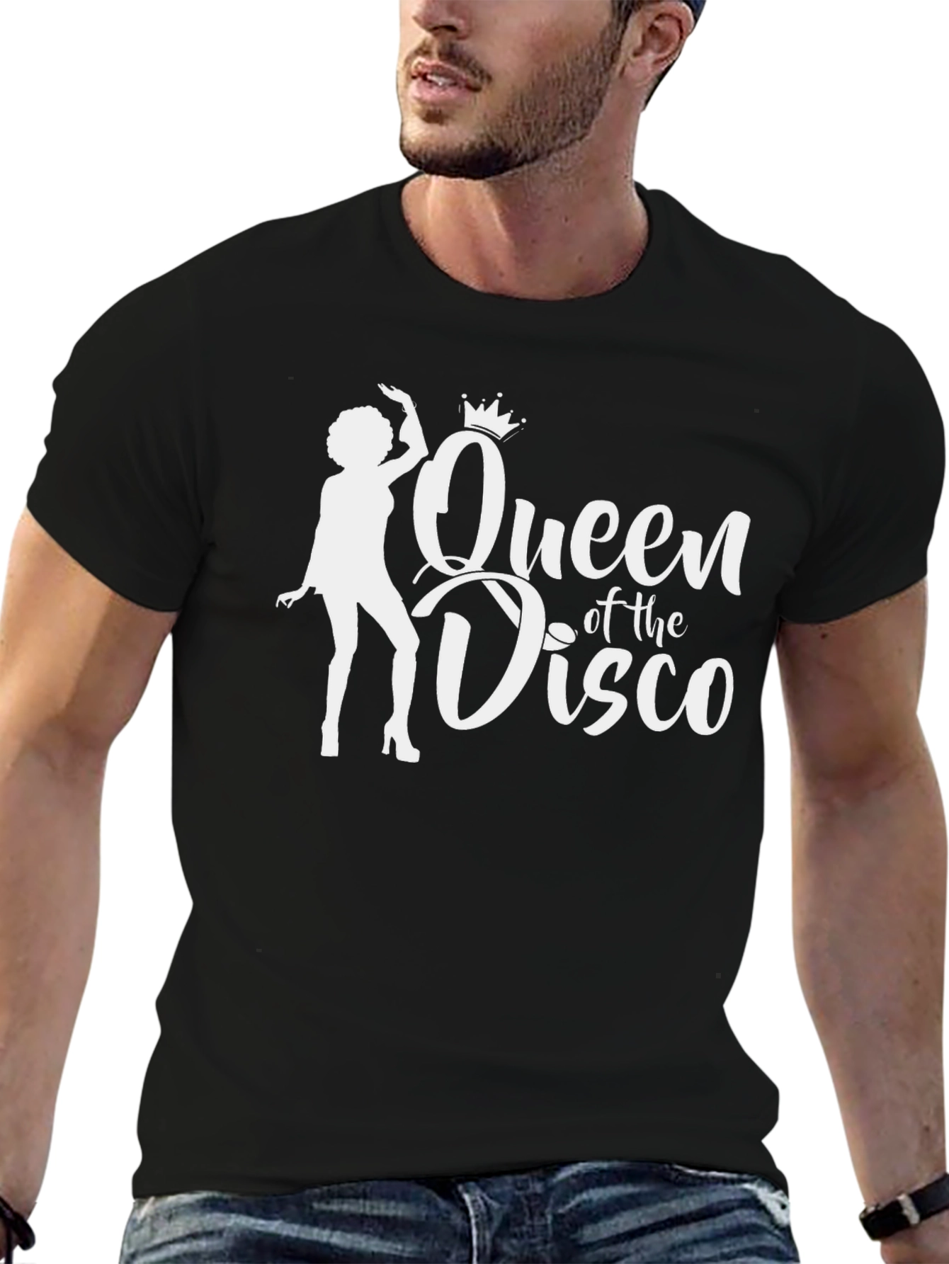 Queen of the Disco Black T-Shirt